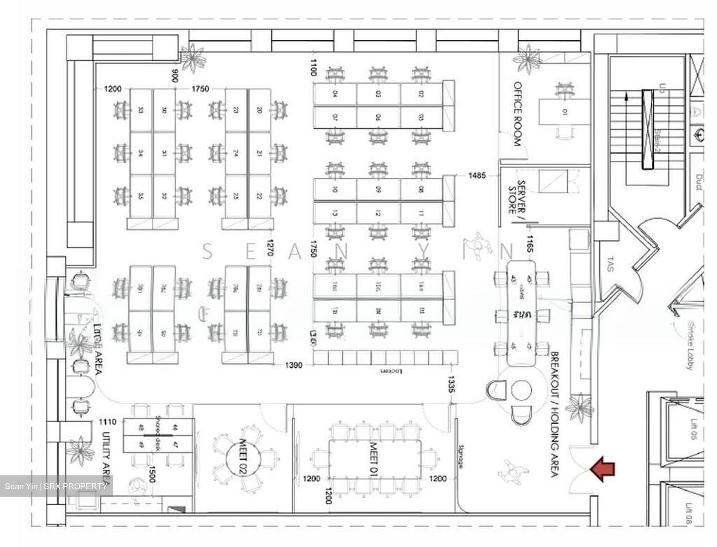 One Raffles Place (D1), Office #596254011
